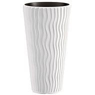 Prosperplast SANDY SLIM + White Layer 29.7cm - Flower Pot