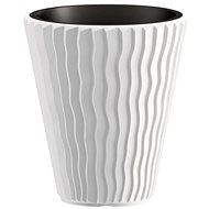 Prosperplast SANDY + White Layer 39cm - Flower Pot