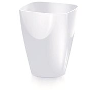 Prosperplast COUBI ORCHID Square White 13,2cm - Flower Pot