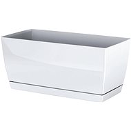PROSPERPLAST Chest COUBI CASE P with bowl white 24cm - Flower Box