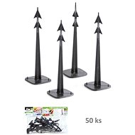 Prosperplast HARPOON PEG 120 Fastening, Black (Pack. 50 pcs) - Growing Accessory