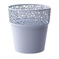 Prosperlast Flowerpot with Lace TREE Ice Grey 14.5cm - Flower Pot