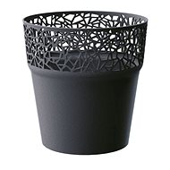 Prosperlast Flowerpot with Lace TREE Anthracite 14.5cm - Flower Pot