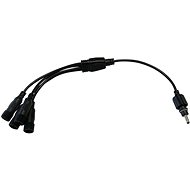 LED power cable - 1x single pin / 4x single pin, 30 cm - Power Cable
