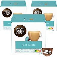 NESCAFÉ Dolce Gusto Flat White, 3-Pack - Coffee Capsules