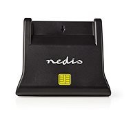 NEDIS Smart Card ID CRDRU2SM3BK (eszemélyi) USB 2.0 - Elektronikus személyi igazolvány olvasó