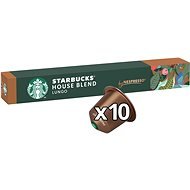 STARBUCKS® House Blend by NESPRESSO®, Medium Roast coffee capsules, 10 capsules per pack - Coffee Capsules