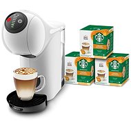 KRUPS KP243110CE Nescafé Dolce Gusto Genio S gift set with 36 capsules STARBUCKS Caramel Macchiato - Coffee Pod Machine