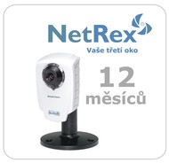 AXIS 207 + SW pro vzdálený dohled NetRex na 12 měsíců - -