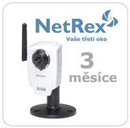 AXIS IP kamera 207W + SW pro vzdálený dohled NetRex na 3 měsíce - -