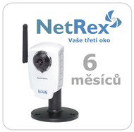 AXIS IP kamera 207W + SW pro vzdálený dohled NetRex na 6 měsíců - -