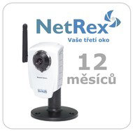 AXIS 207W + SW pro vzdálený dohled NetRex na 12 měsíců - -