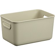 NHG Akita Storage Box 5 l Small 25,6 × 17,3 × 13,6 cm beige - Storage Box