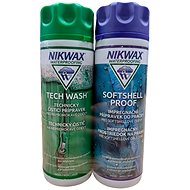 NIKWAX Tech Wash and Softshell Proof Kit (300 + 300 ml) - Cleaning Kit