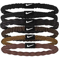 Nike Flex 6 pcs, white/black -  Hair Ties