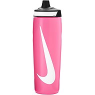NIKE REFUEL BOTTLE PINK GLOW/BLACK/WHITE - Drinking Bottle