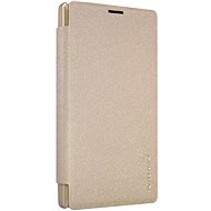 NILLKIN Sparkle Folio für Nokia Lumia 435 gold - Softcase-Handyhülle