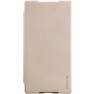 NILLKIN Sparkle Folio for Sony Xperia E6853 Z5 Premium Gold - Phone Case