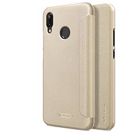 Nillkin Sparkle Folio for Huawei P20 Lite Gold - Phone Case