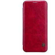 Nillkin Qin Book Samsung G965 Galaxy S9+ készülékhez piros - Mobiltelefon tok