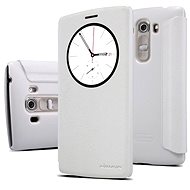 NILLKIN Sparkle S-View for LG G4 Stylus White - Phone Case