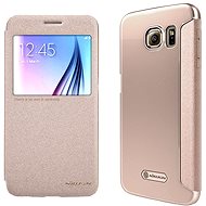 NILKIN Sparkle S-View for Samsung G920 Galaxy S6 Gold - Phone Case