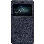NILLKIN Sparkle S-View Huawei Mate S telefonhoz, fekete - Mobiltelefon tok