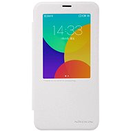 NILLKIN Sparkle S-View MEIZU MX5 White - Phone Case