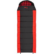 NILS CAMP Sleeping bag NC2003 black-red - Sleeping Bag
