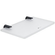 Nimco Bathroom and shower shelf 20 cm glass - Bormo black BRC-11091B-20-90 - Bathroom Shelf