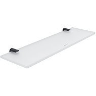 Nimco Bathroom and shower shelf 40 cm glass - Bormo black BRC-11091B-40-90 - Bathroom Shelf