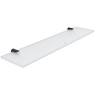 Nimco Bathroom and shower shelf 50 cm glass - Bormo black BRC-11091B-50-90 - Bathroom Shelf