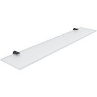 Nimco Bathroom and shower shelf 60 cm glass - Bormo black BRC-11091B-60-90 - Bathroom Shelf
