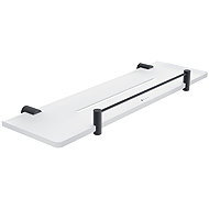 Nimco Bathroom and shower shelf with frame 40 cm plexiglass - Bormo black BRC-X440-X-90 - Bathroom Shelf