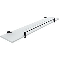 Nimco Bathroom and shower shelf with frame 60 cm plexiglass - Bormo black BRC-X460-X-90 - Bathroom Shelf