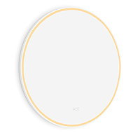 Nimco LED mirror 70 cm round white - touch with brightness and colour adjustment ZPB 28001RVX-05 - Mirror