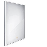 Nimco LED bathroom mirror with adjustable brightness and colour (40×60cm) – rectangular in an alumin - Mirror