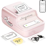 Niimbot B21S rosa + Etikettenrolle - Etiketten-Drucker