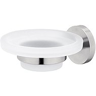 Nimco soap dish Unix – no drilling required, matte stainless steel UNM 13059W–10 - Soap Dish