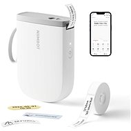 Niimbot D11_H weiß + Etikettenrolle - Etiketten-Drucker