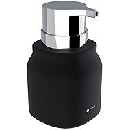 Nimco Soap dispenser Eni black ceramic - silver pump plastic ENC-31-26-90 - Soap Dispenser