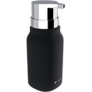 Nimco Soap dispenser Eni black ceramic - silver pump plastic ENC-31X-26-90 - Soap Dispenser