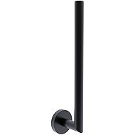 Nimco Toilet paper holder spare long stainless steel - no drilling Unix black UNC-13055S-90 - Toilet Paper Holder