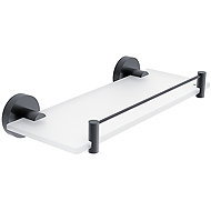 Nimco Bathroom and shower shelf 30 cm with frame - without drilling Unix black UNC-13091BX-30-90 - Bathroom Shelf