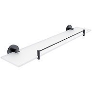 Nimco Bathroom and shower shelf 60 cm with enclosure - no drilling Unix black UNC-13091BX-60-90 - Bathroom Shelf