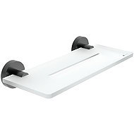 Nimco Bathroom and shower shelf 30 cm - no drilling Unix black UNC-X430-90 - Bathroom Shelf