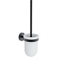 Nimco Toilet brush WC set stainless steel - ceramic without drilling Unix black UNC-13094KU-90 - Toilet Brush