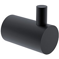 Nimco Simple Towel Hook for Bathroom and Toilet – stainless steel Bormo black BRC 11054-90 - Bathroom Hook