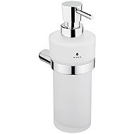 Nimco Soap dispenser Bormo chrome glass - pump brass BR-11031W-T-26 - Soap Dispenser