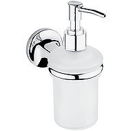 Nimco Monolith chrome stainless steel soap dispenser - plastic pump MO 4031C-P-26 - Soap Dispenser